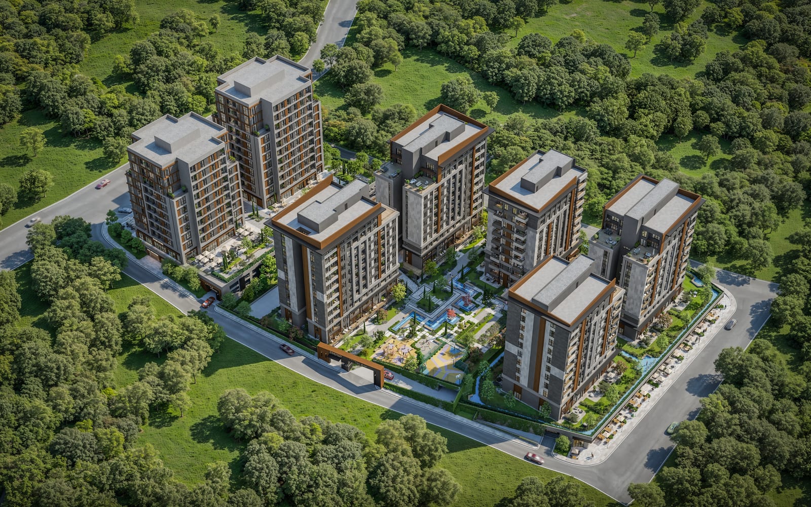 Bakırcı Zenit Topkapi Luxury Contemporary Luxury Residences in Beşiktaş