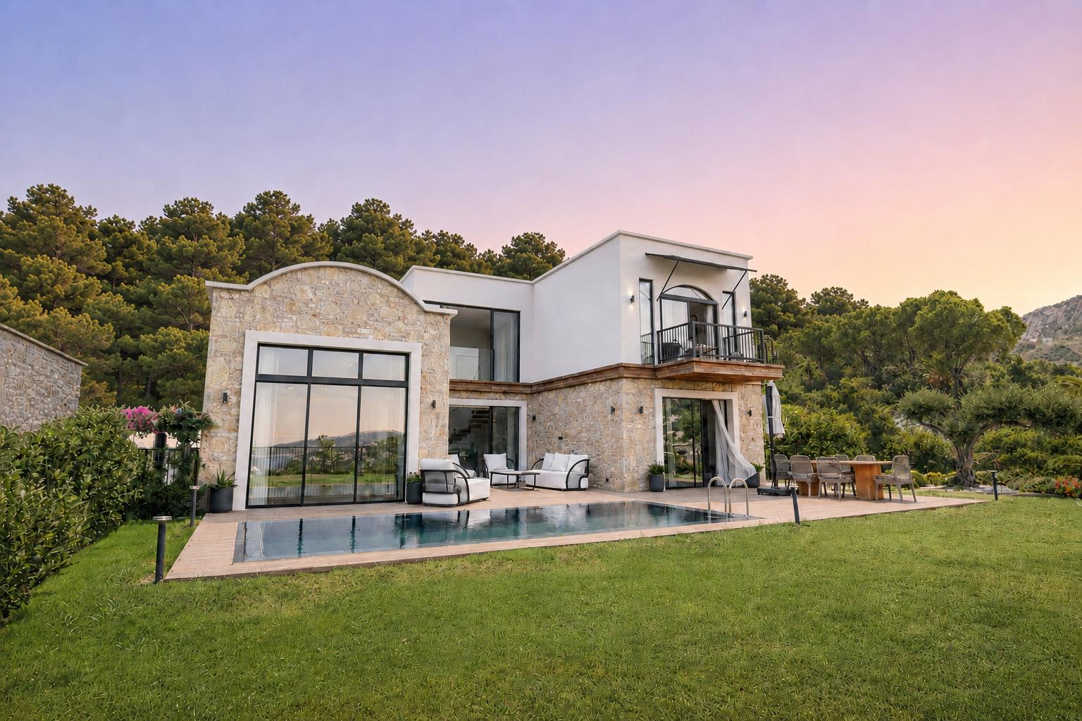 Gift Hebil Exclusive 6BR Luxury Sea & Nature Villas in Bodrum