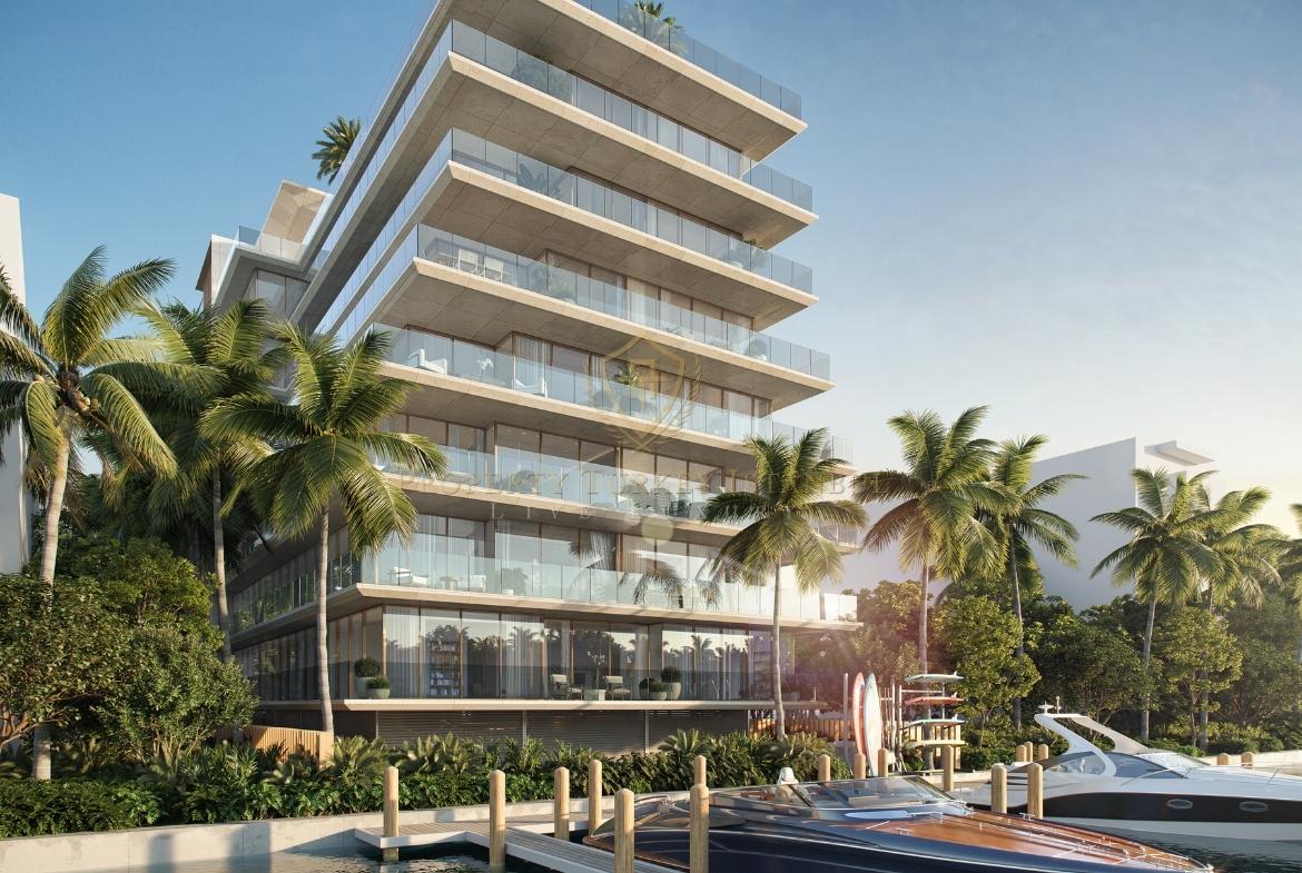 La Mare Körfezi Liman Adaları Панорамные пентхаусы премиум-класса в Miami Beach