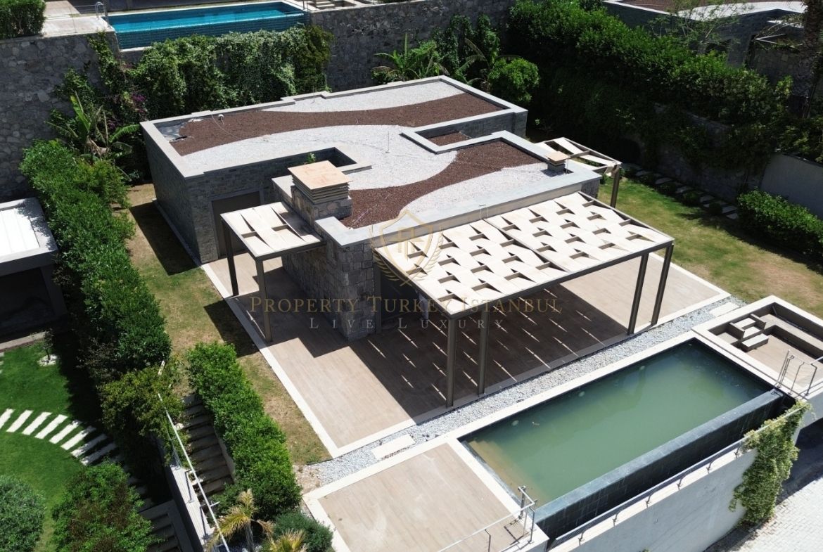 Seba TaşResidences Эксклюзивные виллы с бассейном в Bodrum
