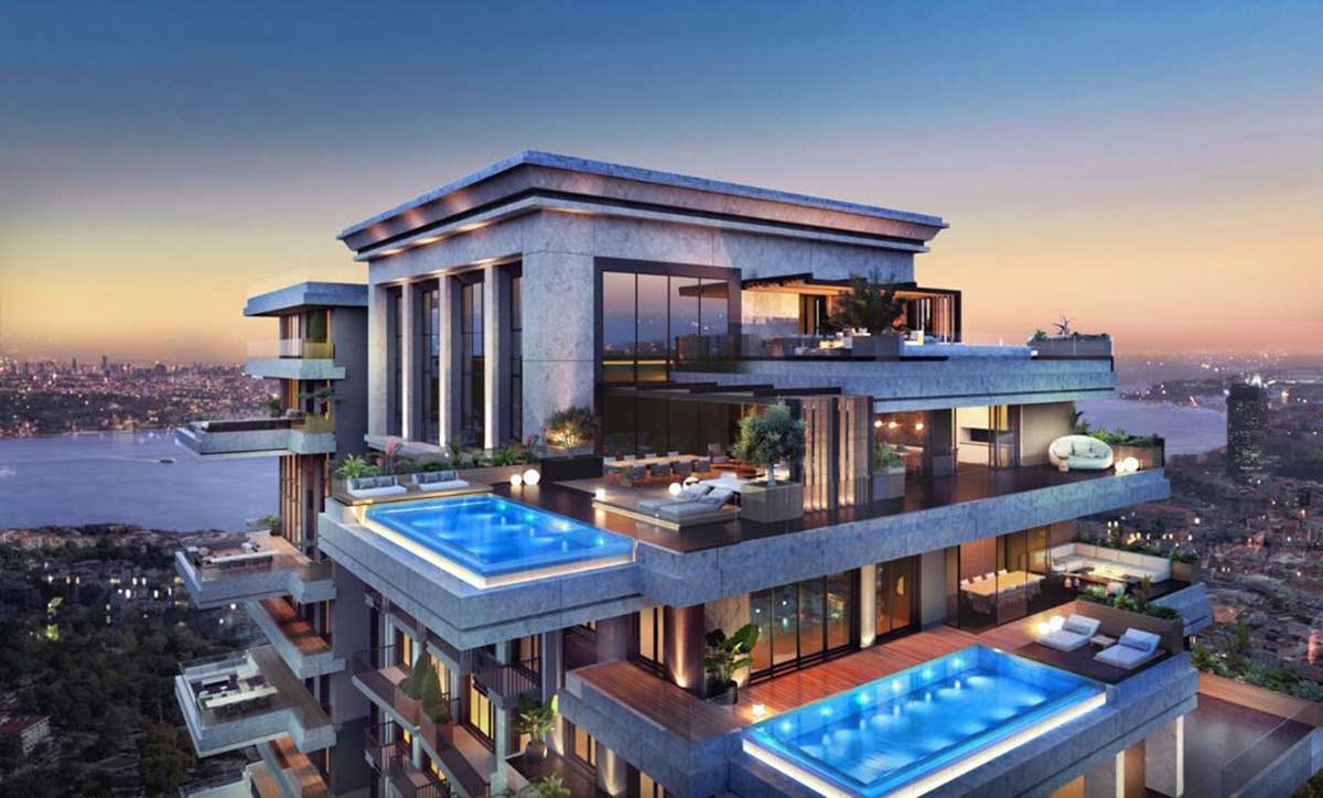Nişantaşı Koru Development Панорамные пентхаусы премиум-класса