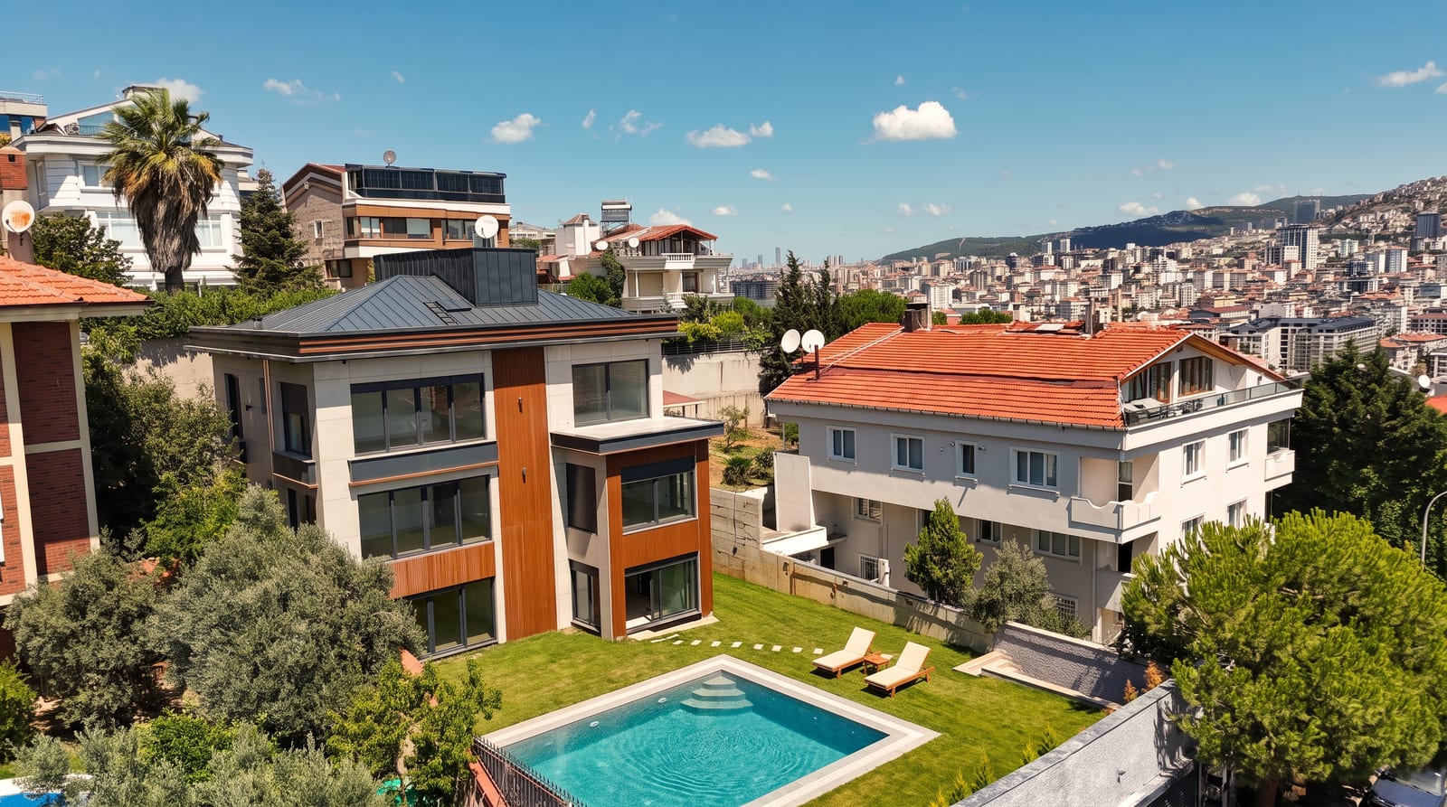 Dragos Kartal Villa Эксклюзивные виллы с бассейном
