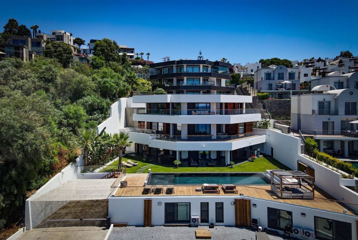 Yalıkavak Tilkicik'te Luxury Lüks Villa Эксклюзивные виллы с бассейном